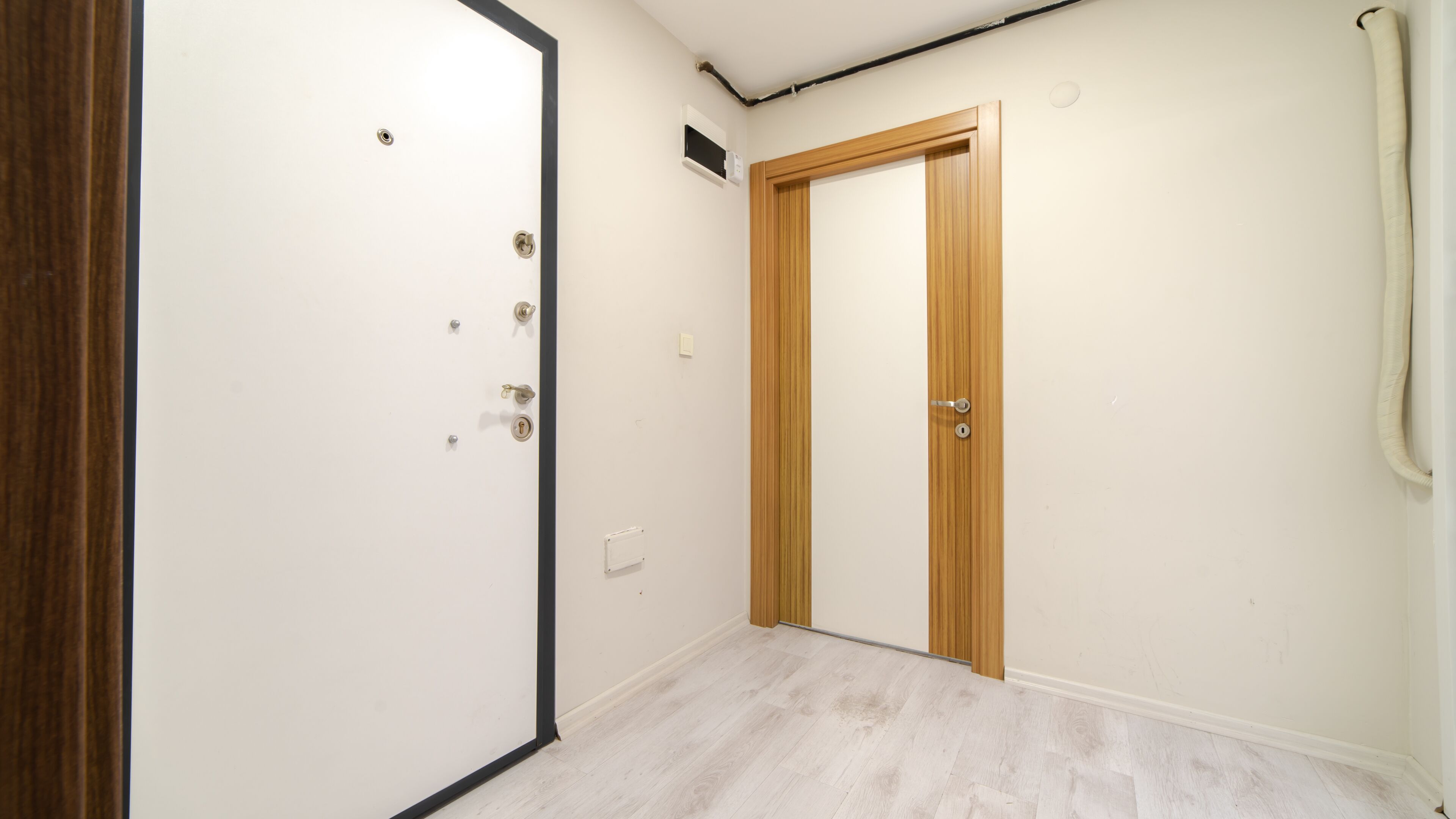 standard studio | bathroom | shower, rainfall showerhead, hair dryer, heated floors