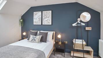 2 soverom, strykejern/-brett, wi-fi (inkludert) og sengetøy