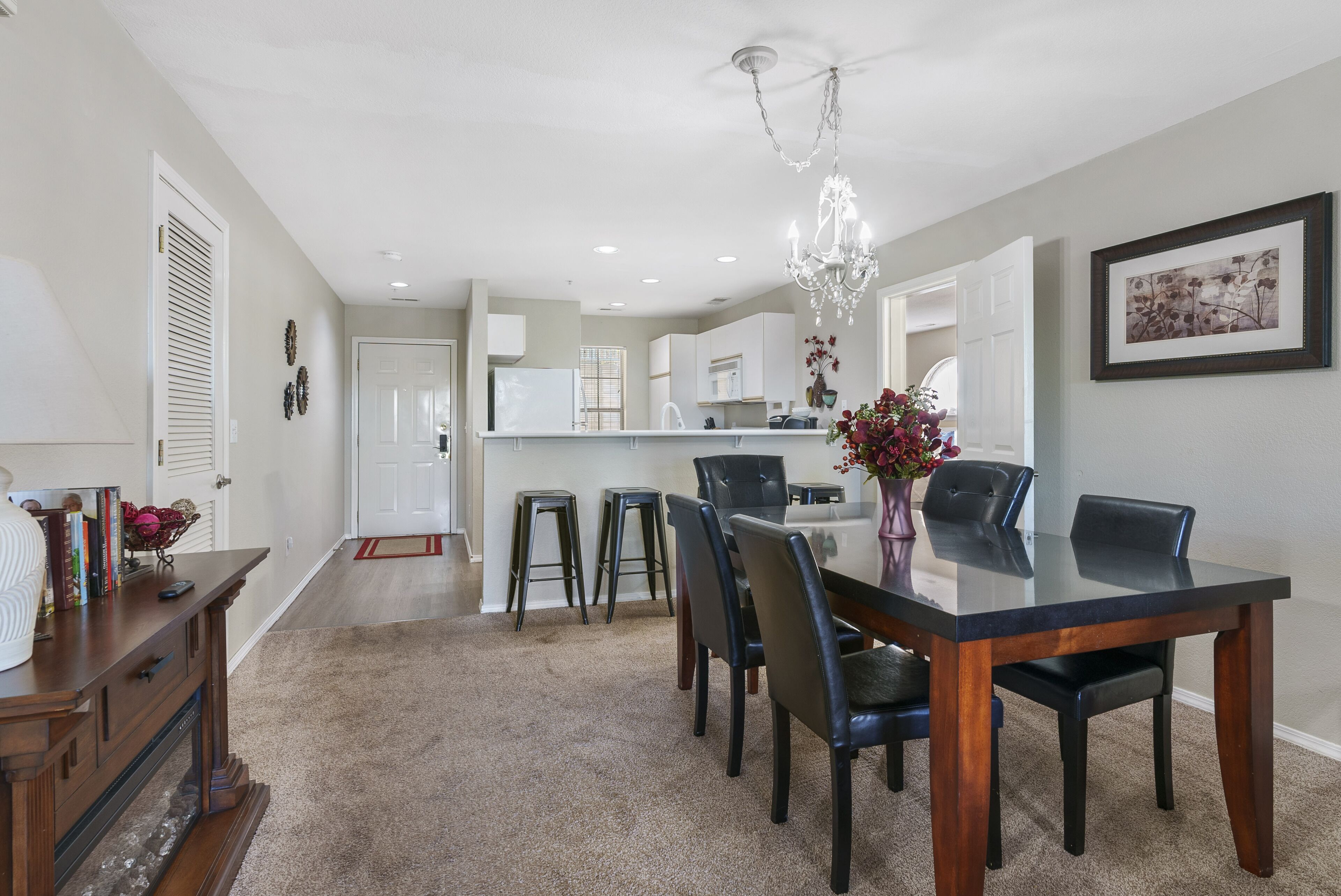 Condo, Multiple Beds, Jetted Tub | Private kitchen | Fridge, microwave, oven, stovetop