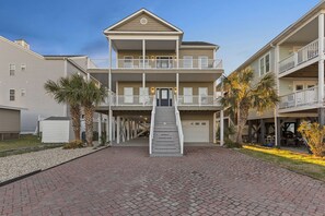 Exterior - North Myrtle Beach 5BR | Ocean Views | Walk to Sand & Shops (North Myrtle Beach)
