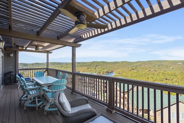Condo, Multiple Beds, Fireplace, Mountain View | Property grounds - Luxury Penthouse Near Silver Dollar City (Branson)