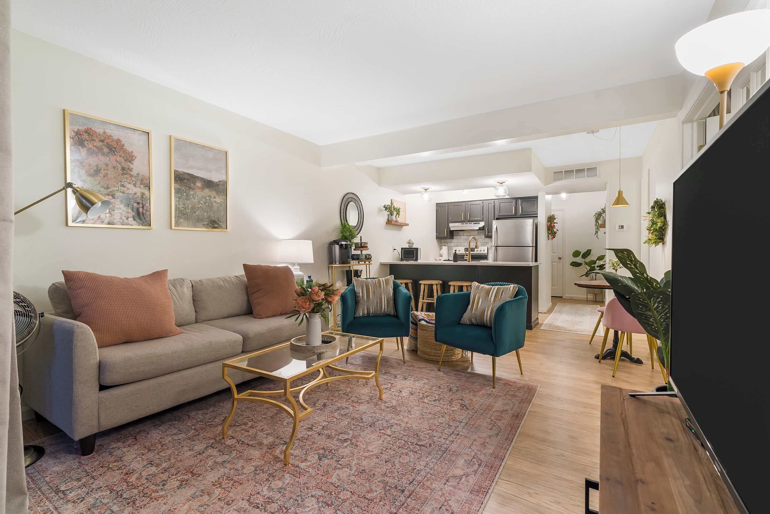 Condo, Multiple Beds, Balcony, Garden View (Midnight Oasis) | Living area | 42-inch flat-screen TV with digital channels