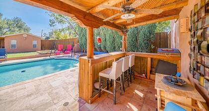 Right At Home-Midland Adobe Compound with Pool and Fire Pits and Billiards