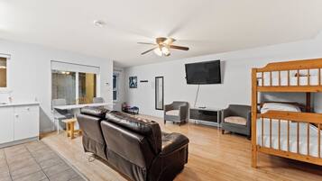 Family Suite, Multiple Bedrooms | Living area | Heated floors