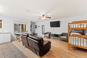 Family Suite, Multiple Bedrooms | Living area | Heated floors