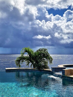 Outdoor pool - Villa Magic Time - Oceanfront (Willibrordus)