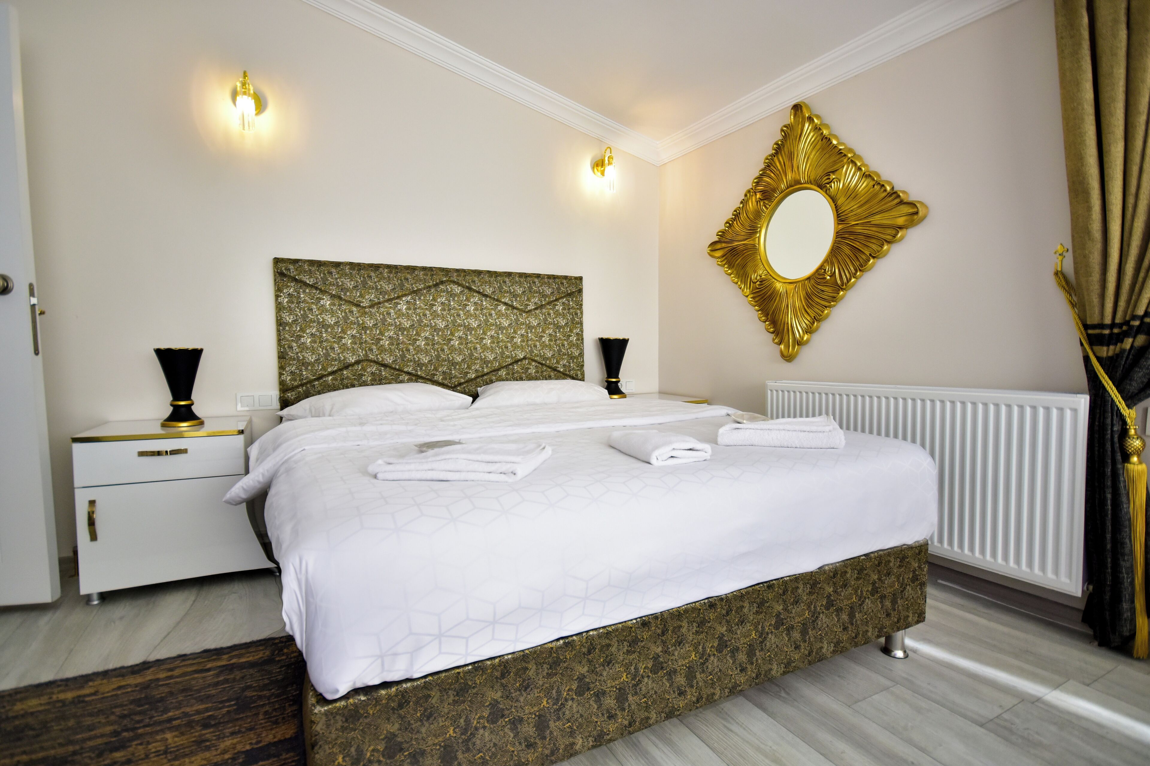 business studio suite | premium bedding, down duvets, minibar, individually decorated