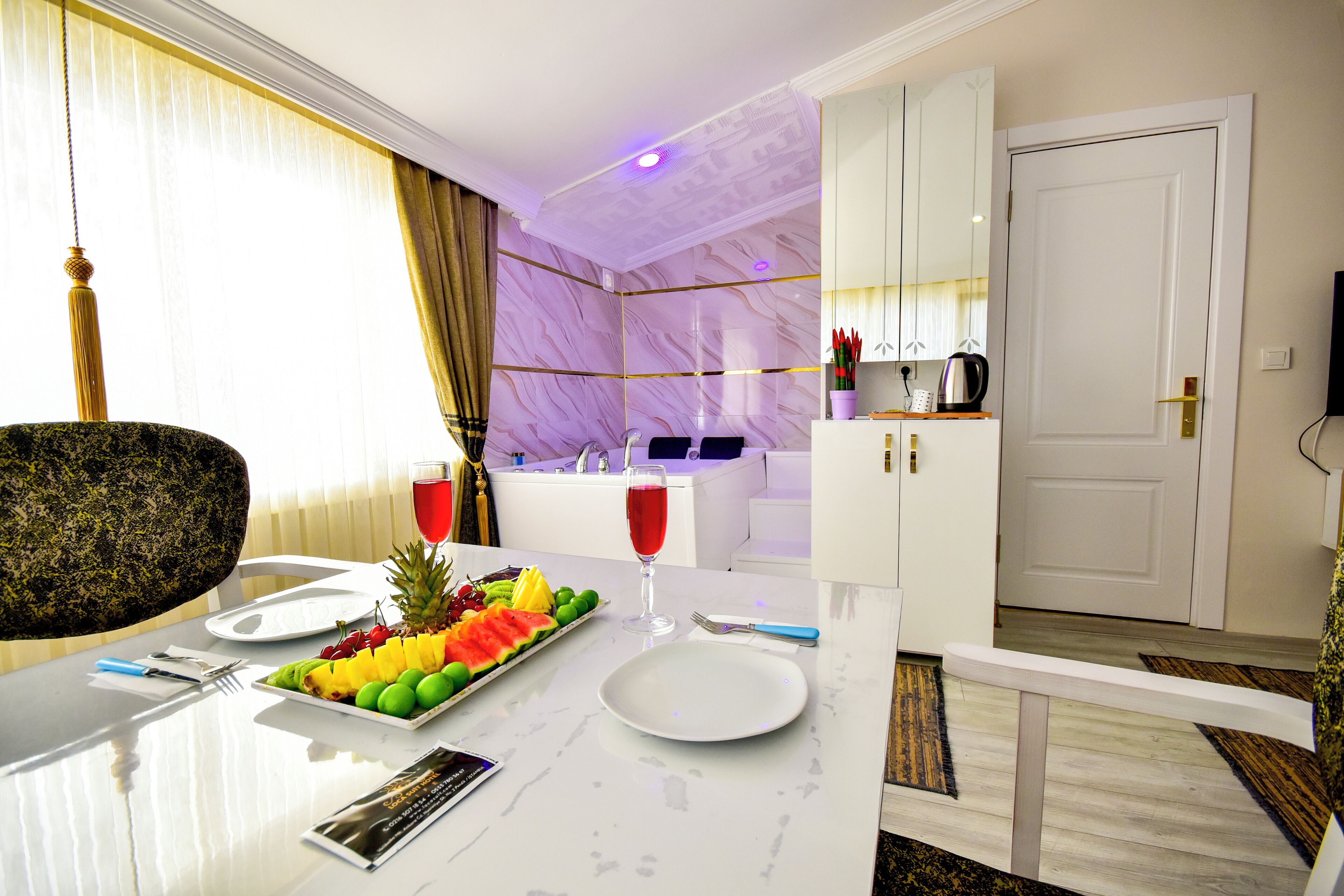 business studio suite | premium bedding, down duvets, minibar, individually decorated