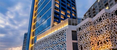 Façade de lâhĂ©bergement