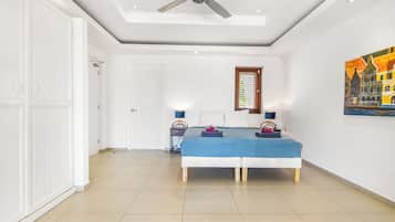 5 habitaciones y caja de seguridad en la habitación