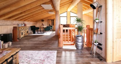 5-star nature chalet to the Marie-Luise National Park, incl. e-car