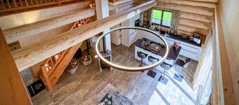 5-star nature chalet to the Marie-Luise National Park, incl. e-car