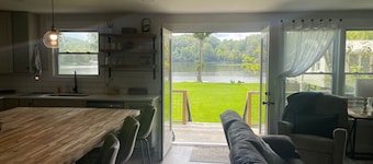 Newly Renovated-Family House on Lake Mitchell~4 Bedroom~ON the water with a DOCK
