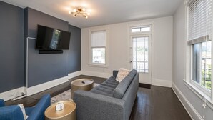 40-inch TV with cable channels - River City Nest #2 (Covington)