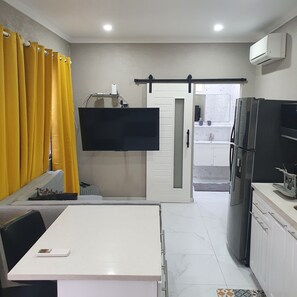 Living area - Devachan Apartments (Worthing)