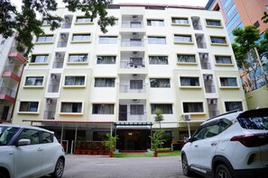 Fassade der Unterkunft