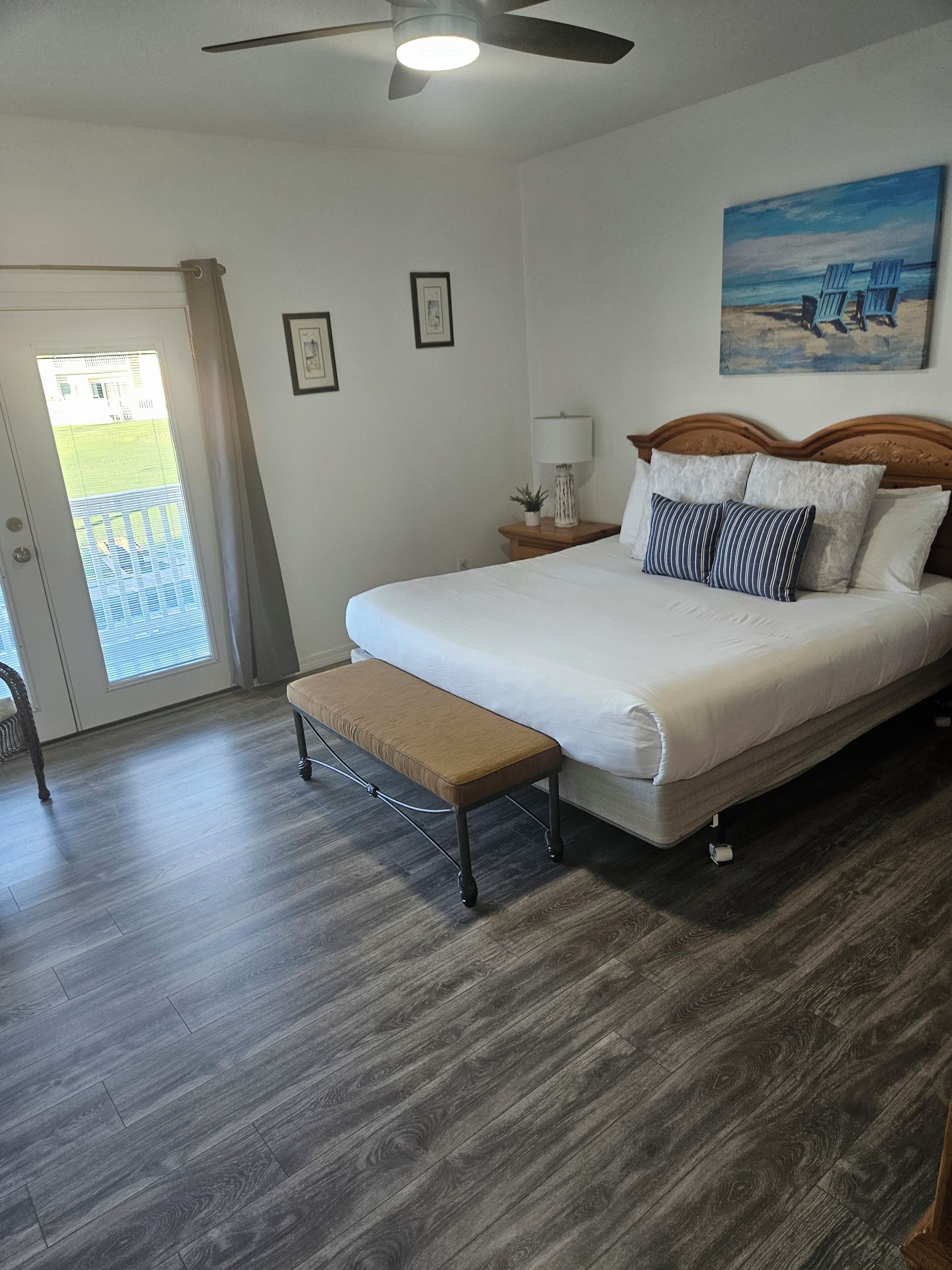 2 bedrooms, desk, iron/ironing board, free WiFi
