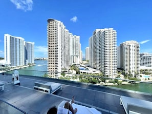Property grounds - Perfect Studio 5 Icon Brickell Pool spa gym View (Miami)