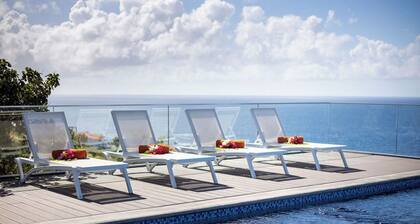 360 Views- Villa w/ Private Pool, Oceanview & Salt Lake Views - Coral Estate