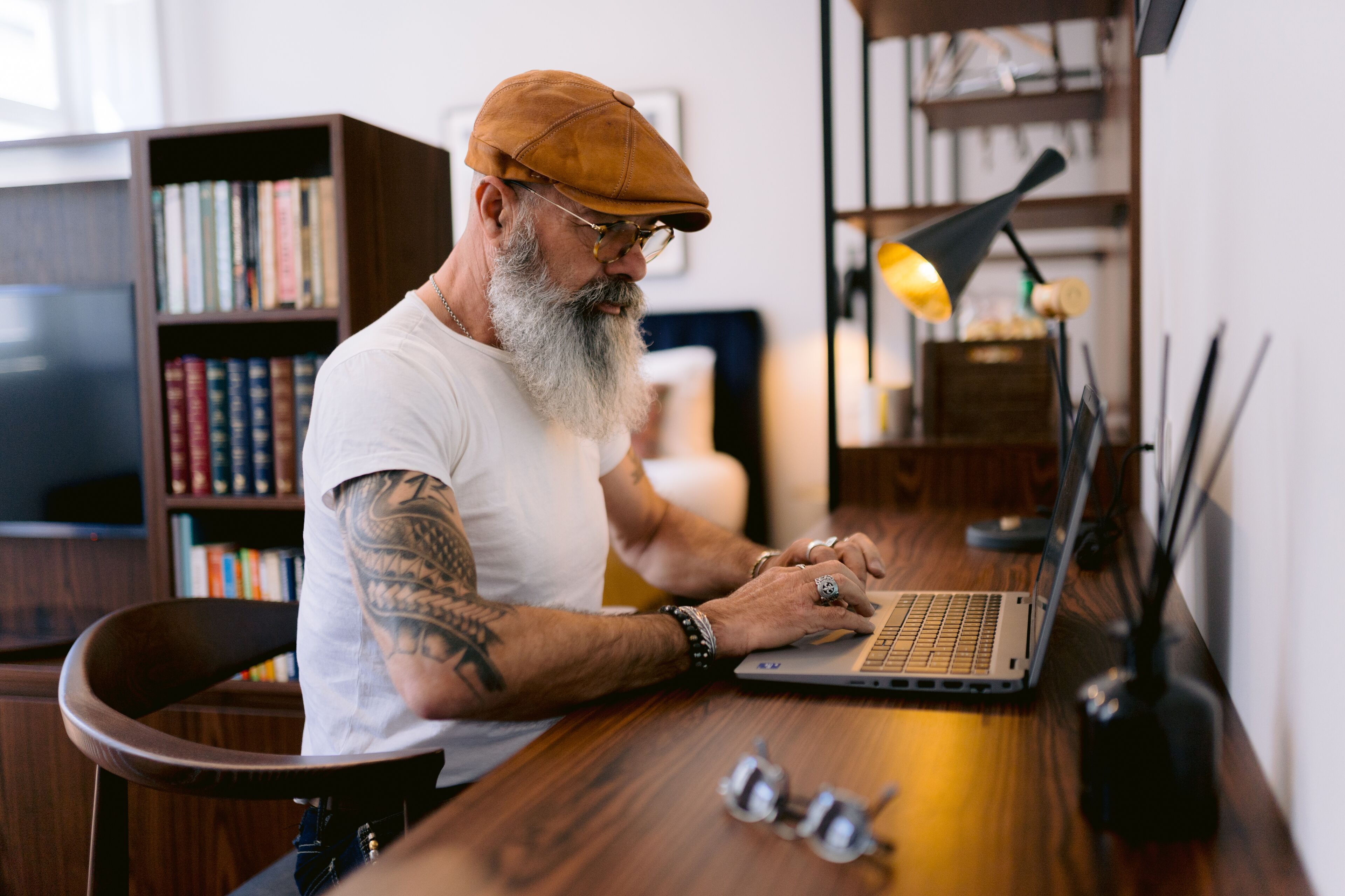 In-room business center