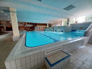 Indoor pool, outdoor pool