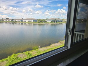 Blick von der Unterkunft