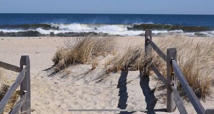 Cozy beach house with yard and parking