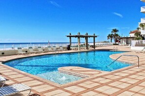 Indoor pool, outdoor pool