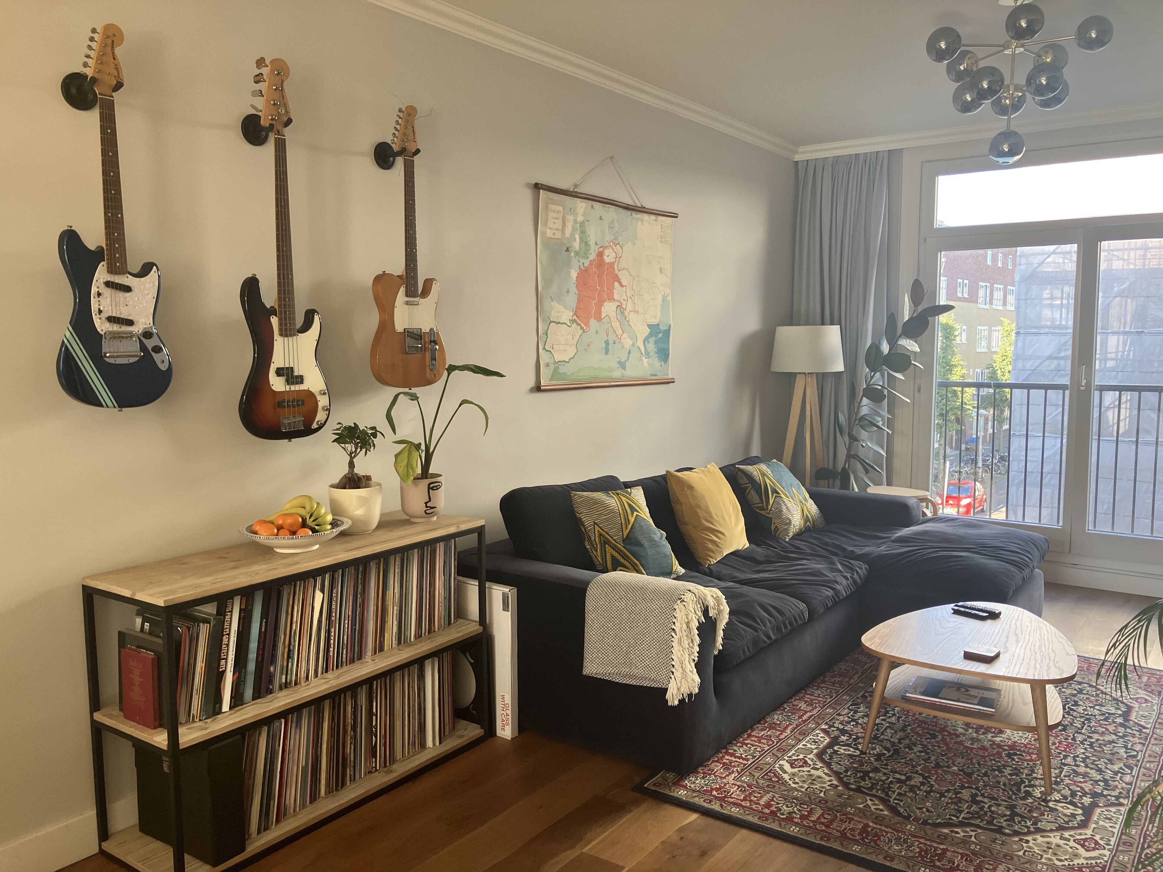 Smart TV, books, stereo, computer monitors