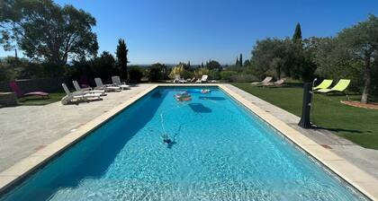 Large villa with panoramic view