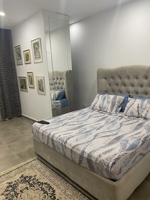 1 Schlafzimmer, Bügeleisen/Bügelbrett, kostenloses WLAN, Bettwäsche