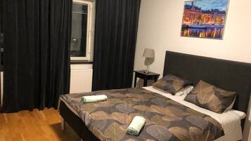 Apartment, 2 Twin Beds | 1 bedroom, free WiFi, bed sheets