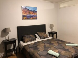 Appartement, 2 lits une place | 1 chambre, Wi-Fi gratuit, draps fournis