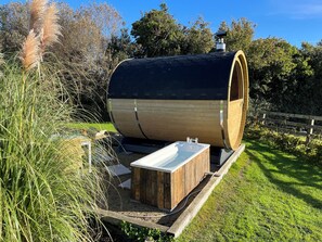 Baignoire à remous extérieure