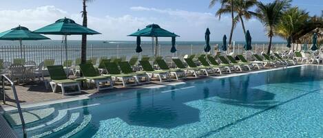 Außenpool, beheizter Pool