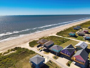 Beach nearby, beach towels