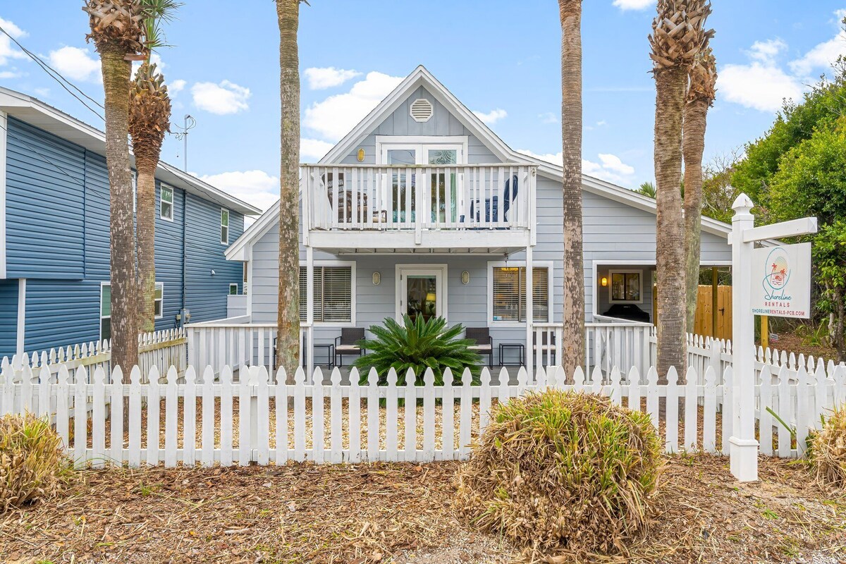 Bluefin Beach Cottage – Family & Pet-Friendly 4BR | Walk to Beach • Sleeps 10