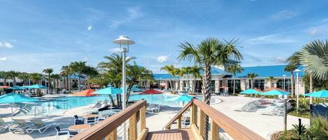 Una piscina climatizada