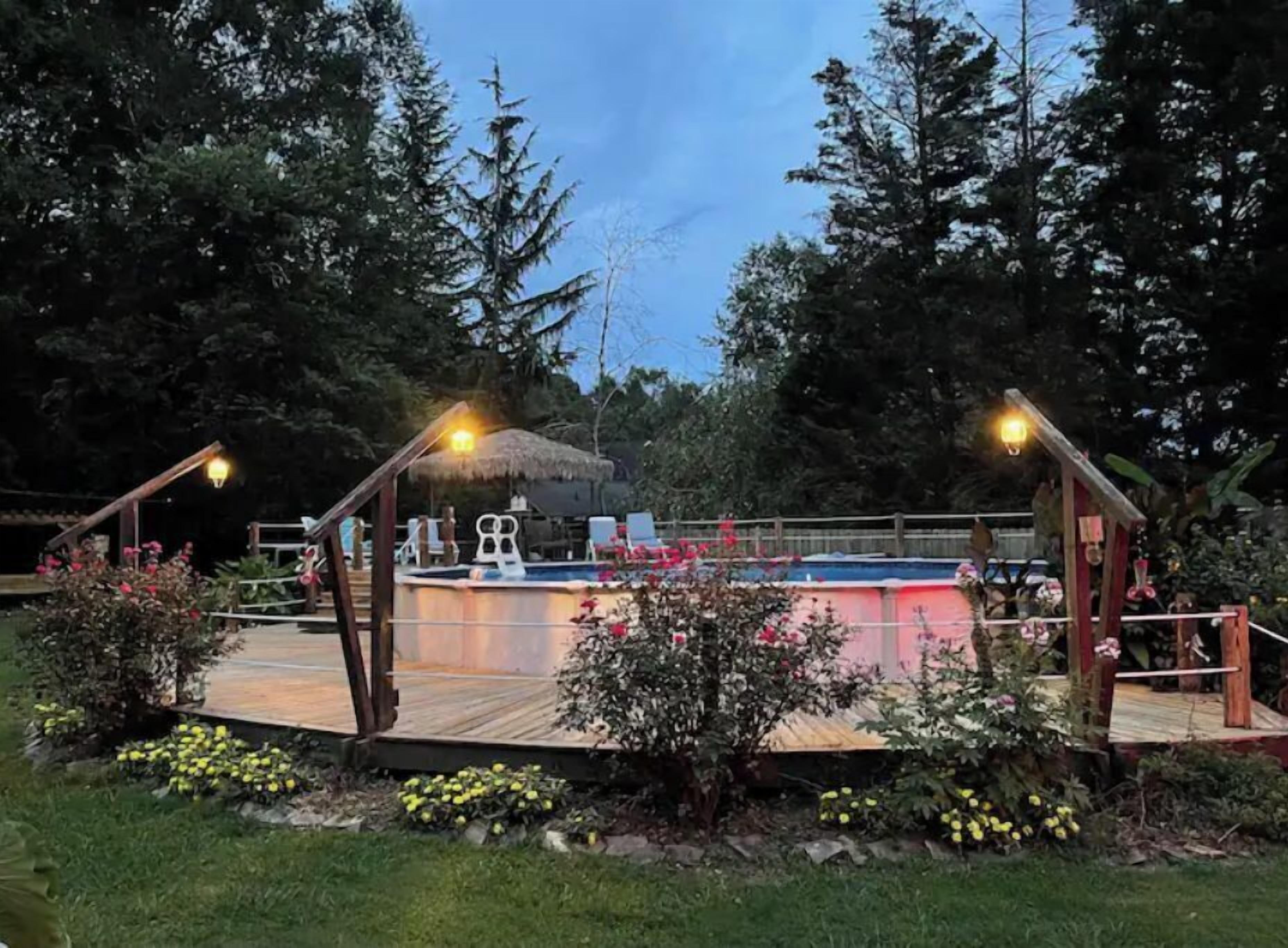 المنطقة المحيطة بالمنشأة