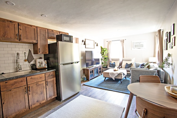 TV connectée, cheminée