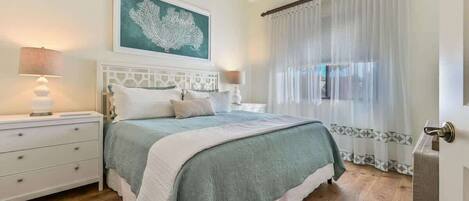 Iron/ironing board, travel crib, free WiFi, bed sheets