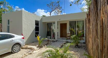 One Bedroom Villa 10 min to the beach with a private pool!