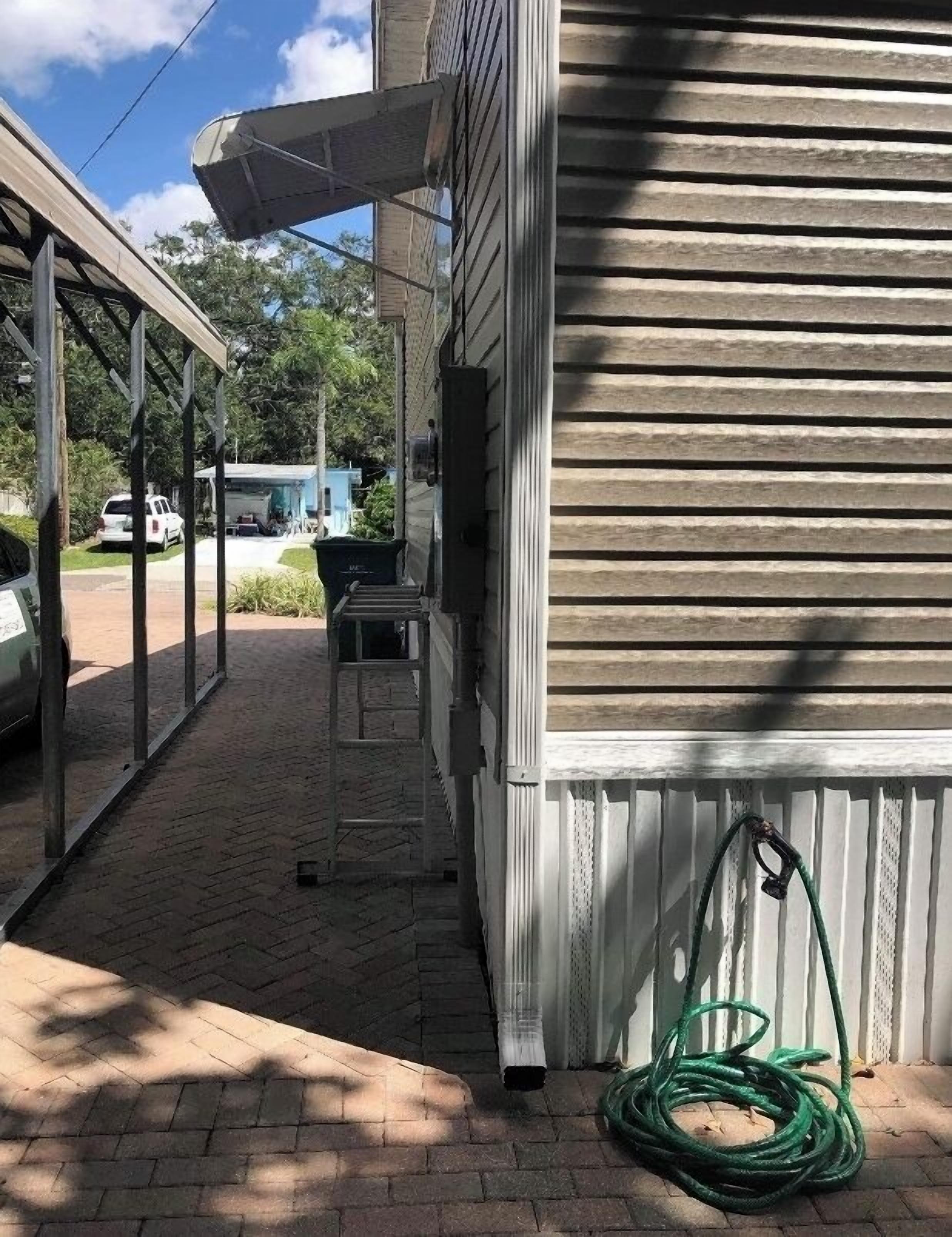 Enceinte de l’hébergement