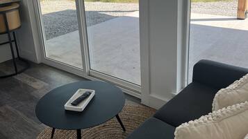 Smart-tv en een open haard
