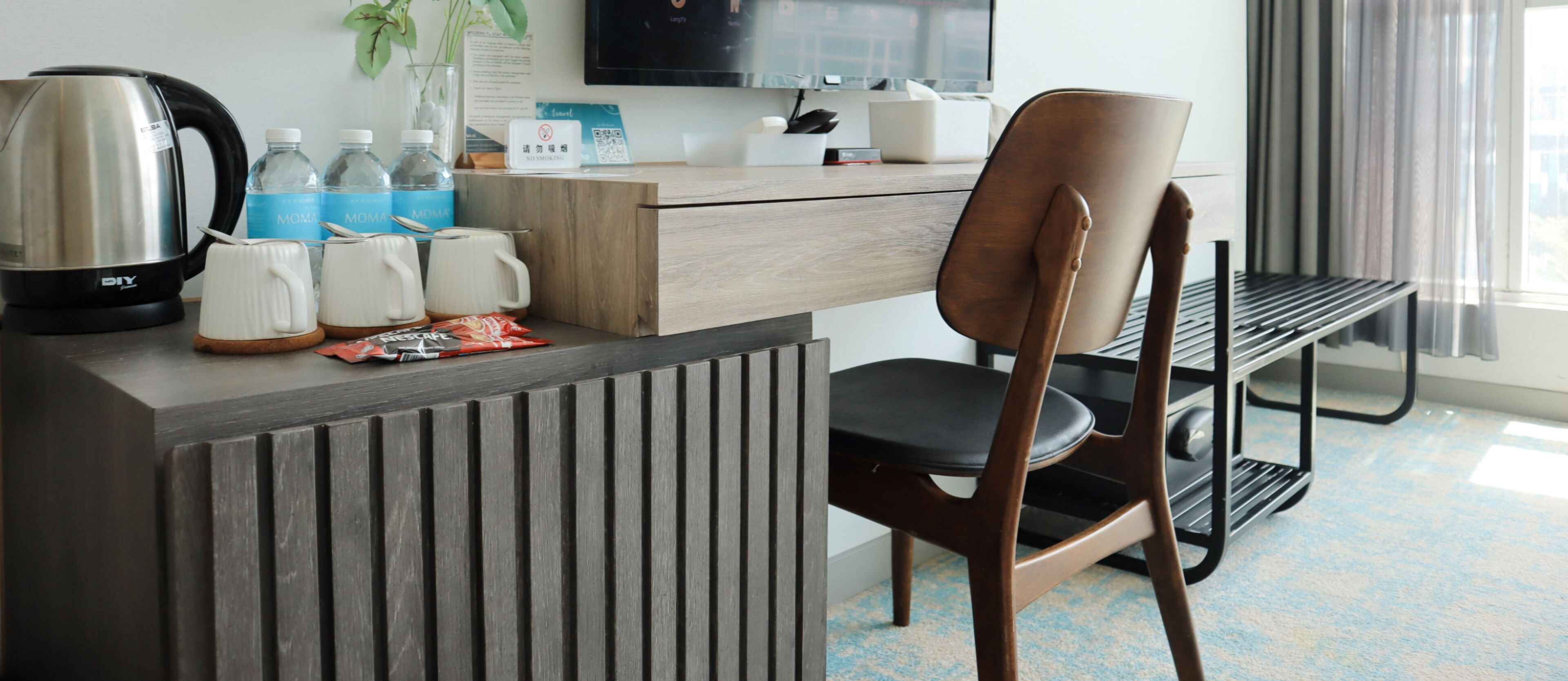 family room | 1 bedroom, in-room safe, desk, laptop workspace