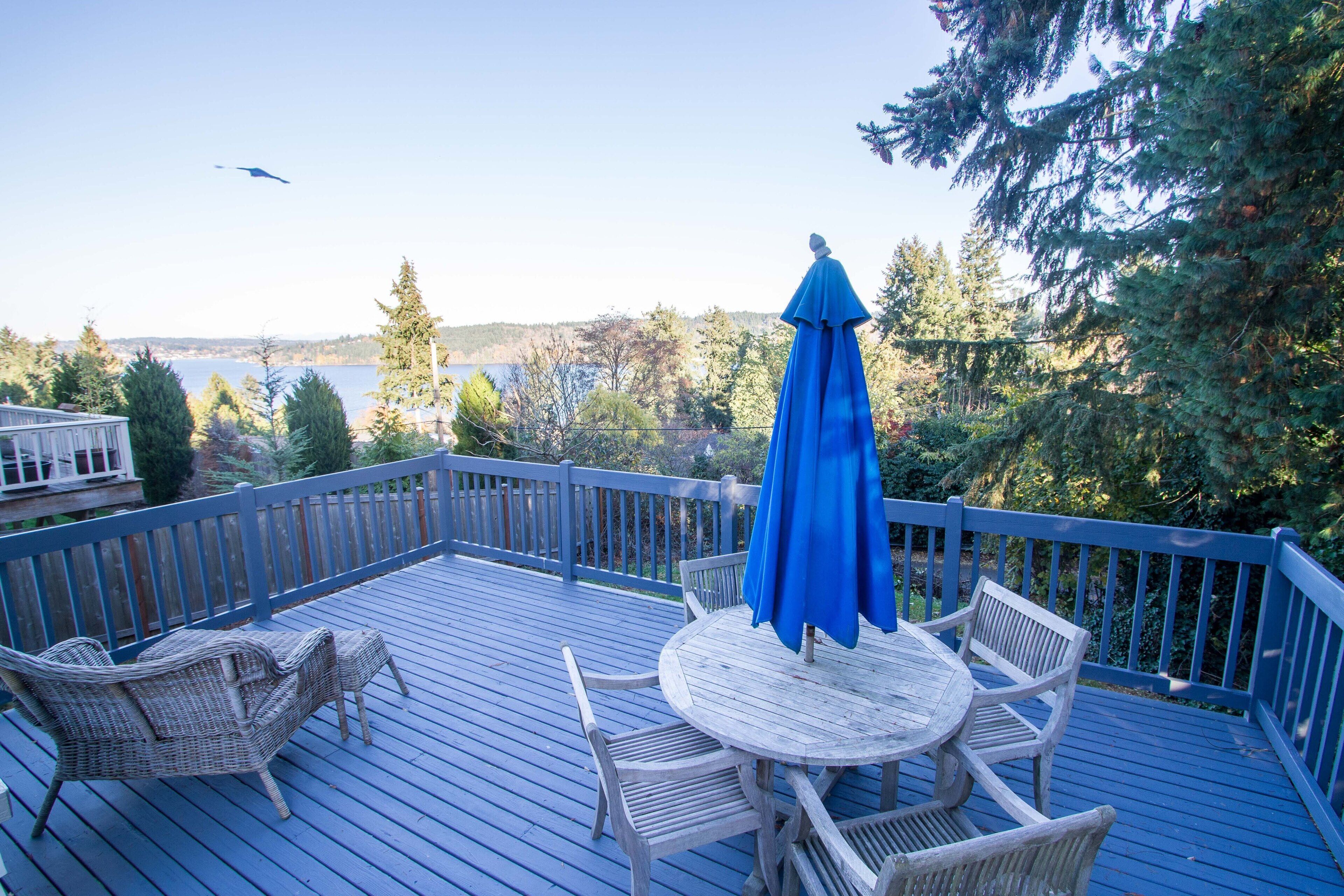 Charming Seattle Lake View House plus Studio