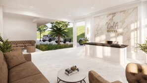 Reception - Hotel Noola Malioboro (Yogyakarta)