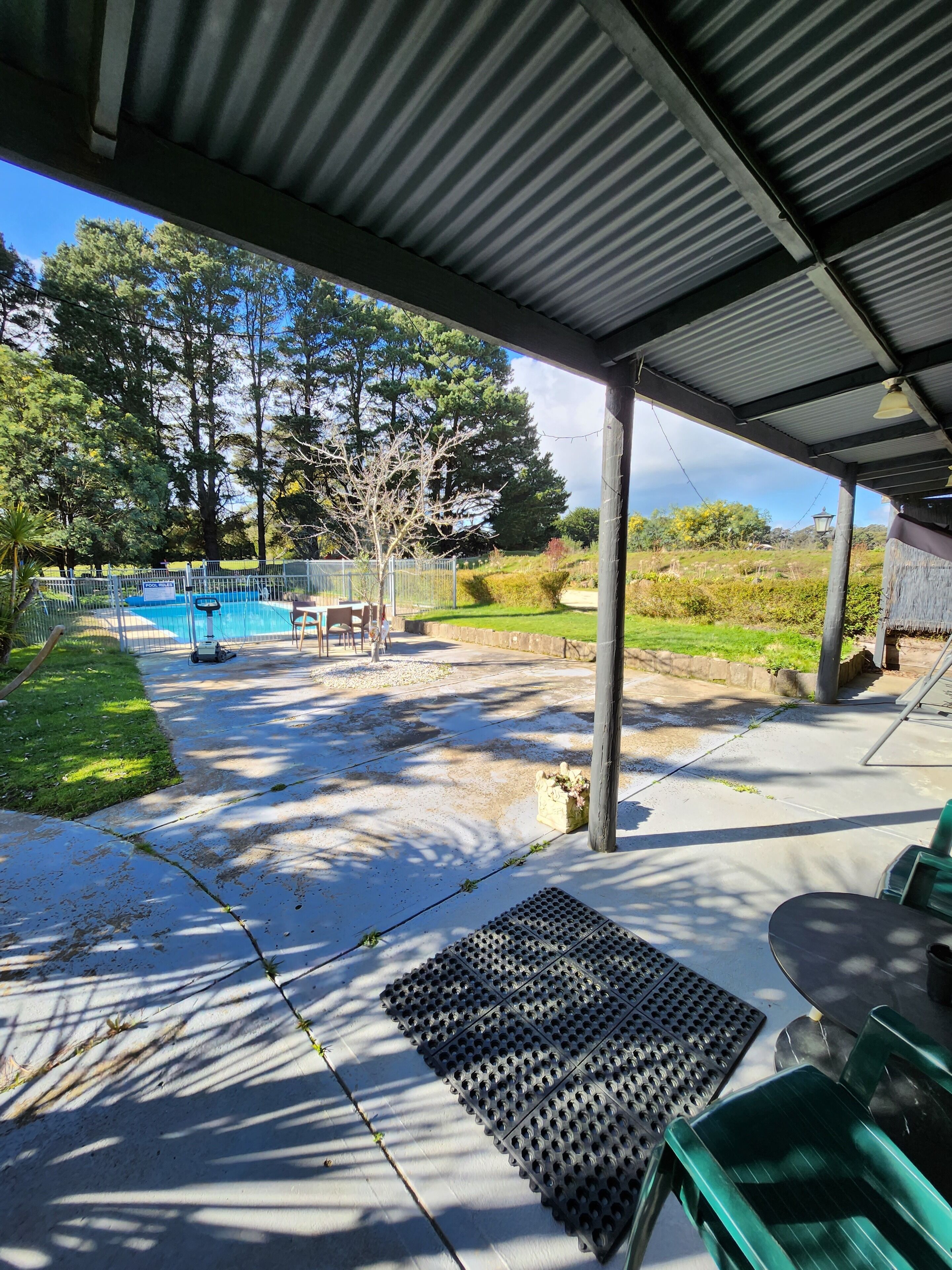 Enceinte de l’hébergement