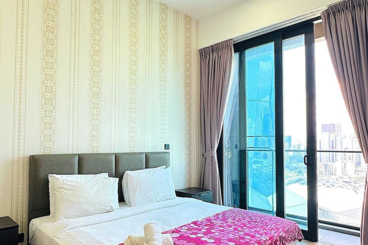 Family Apartment, 3 Bedrooms | Cadar kapas Mesir, peralatan tempat tidur premium 