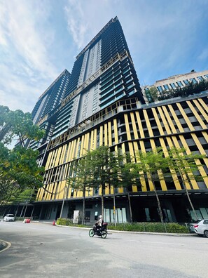 Fassade der Unterkunft